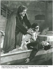Il Tabarro de Puccini, estreno 1918
