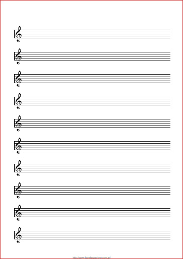 tetraedro Esquiar De Dios Pentagramas | Hojas pentagramadas en blanco para tus partituras | Pauta  musical | Blank Sheet Music